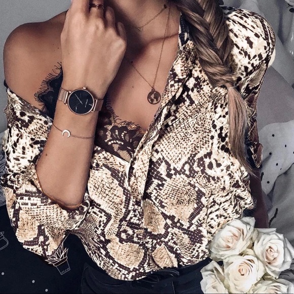 Python print blouse - Picture 1 of 2